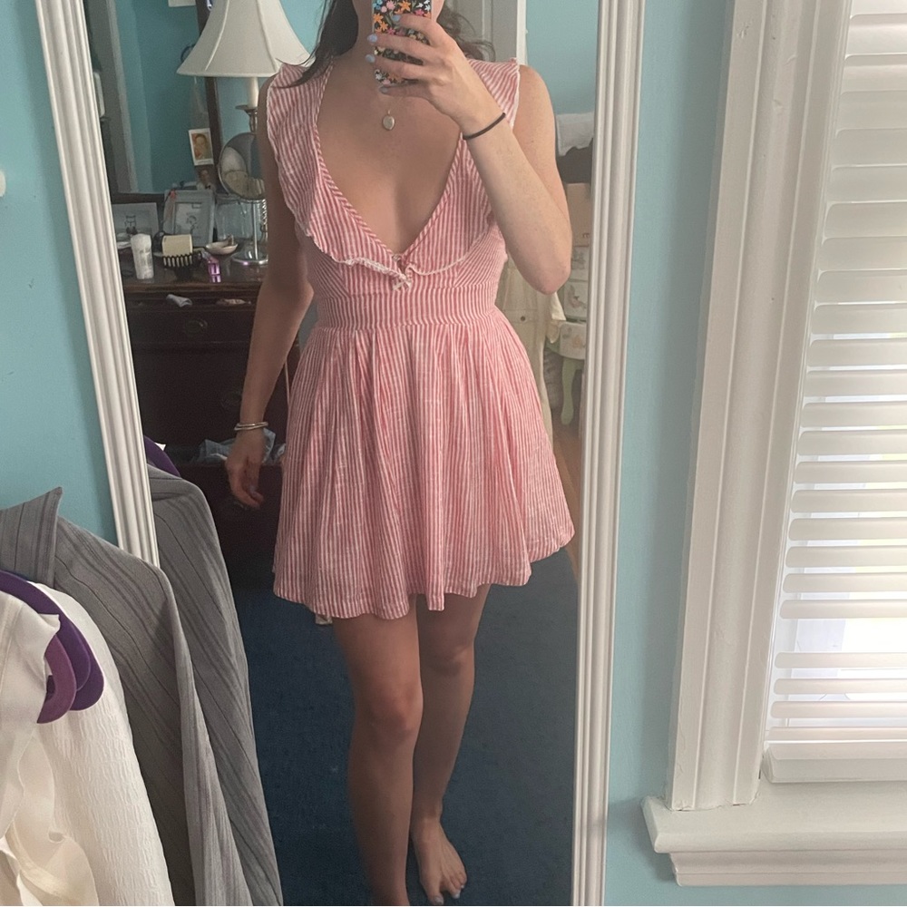 Free People Seersucker dress